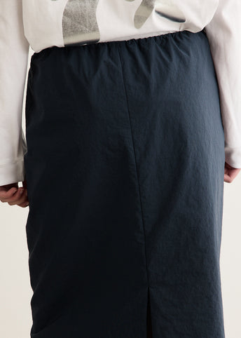 Bria Embroidered Taffeta Skirt