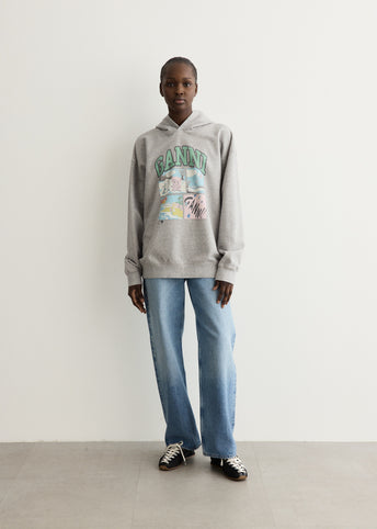 Grey Bear Comic Hoodie