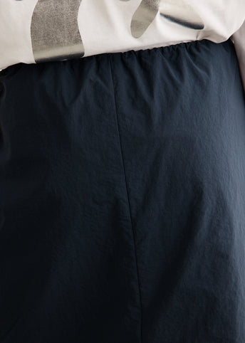 Bria Embroidered Taffeta Skirt