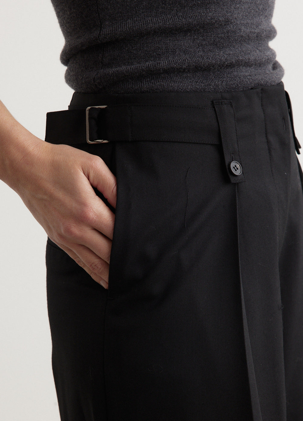 Belt Loop Point Trousers