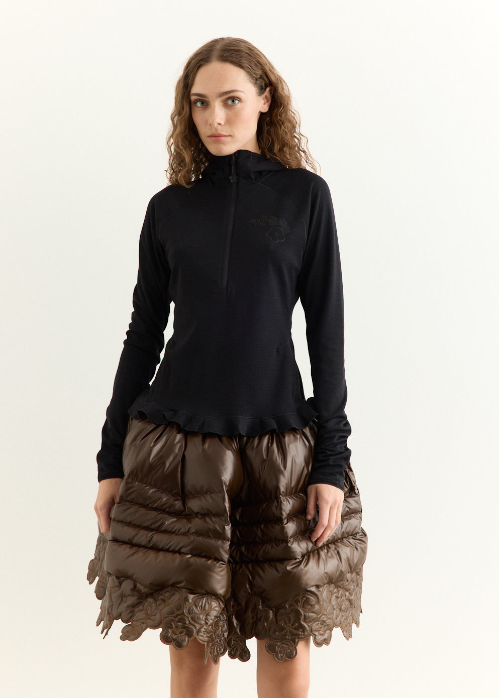 x Cecilie Bahnsen Symone Dotknit Baselayer Knit Top