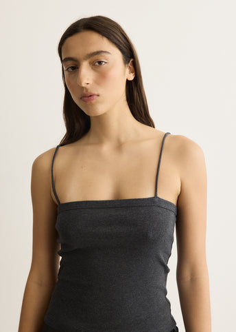 Organic Cotton Square Neck Cami Top