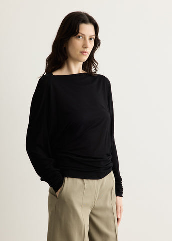 Boatneck Jersey Top