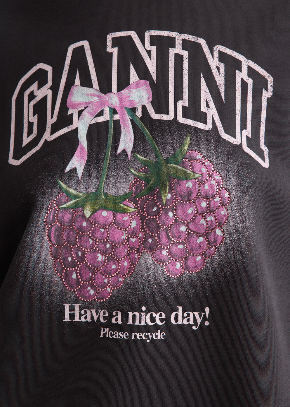 Isoli Raspberry Crewneck Sweatshirt