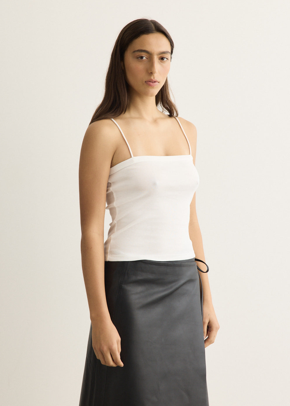 Organic Cotton Square Neck Cami Top