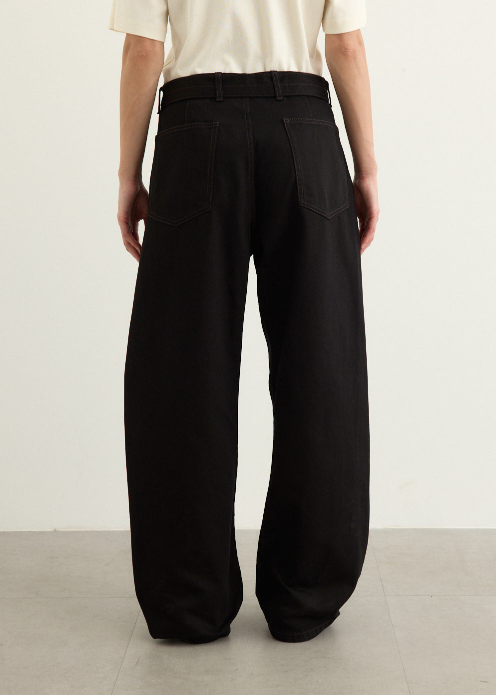 Twisted Belted Pants