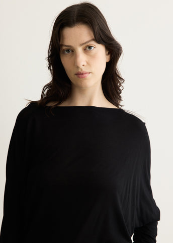 Boatneck Jersey Top