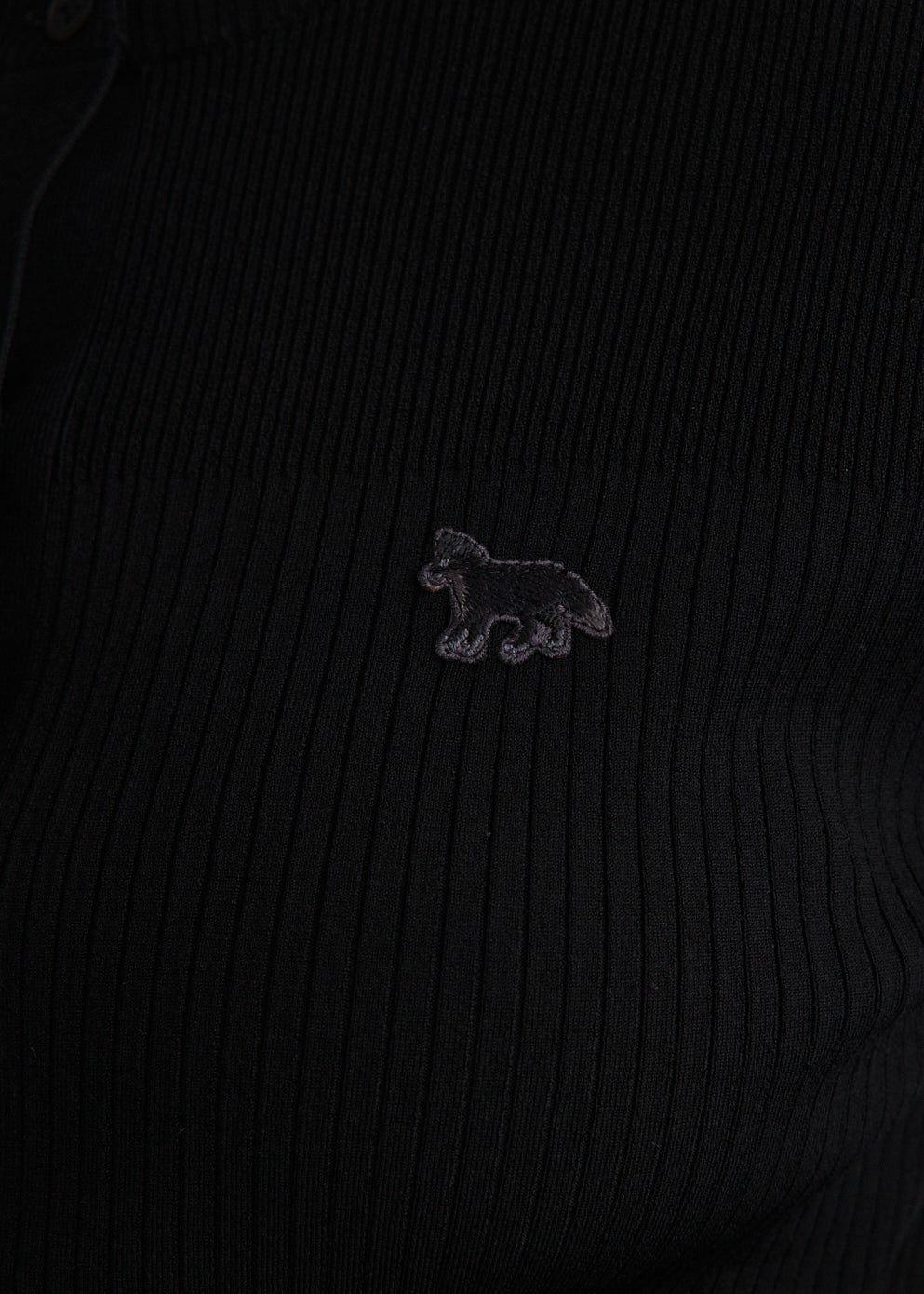 Baby Fox Pleat Rib Cardigan