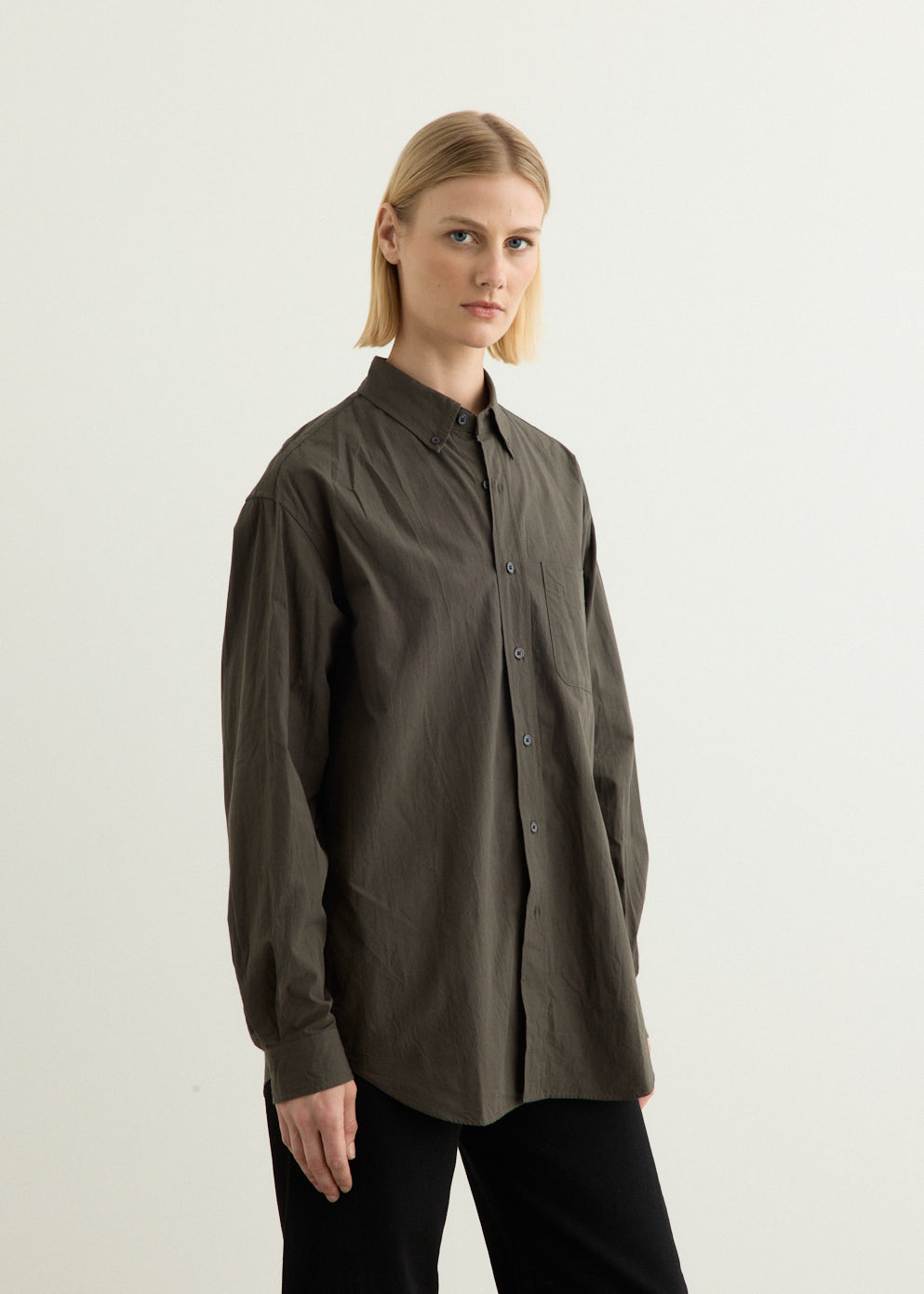 Relaxed Poplin Shirt