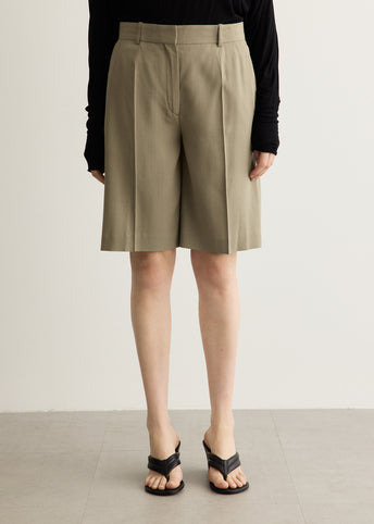 Wide Fluid Shorts