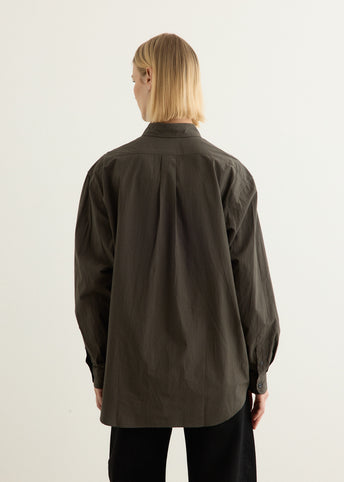 Relaxed Poplin Shirt