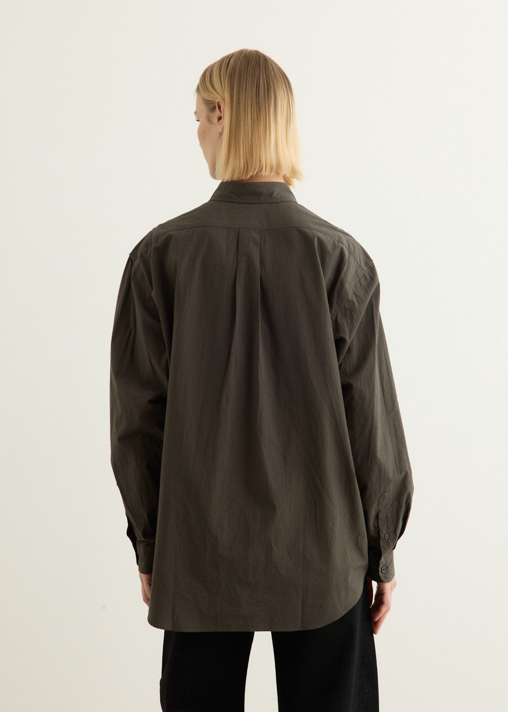 Relaxed Poplin Shirt