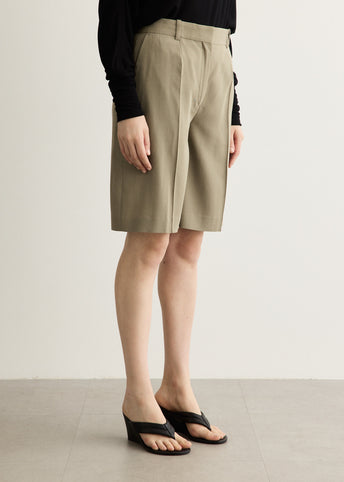 Wide Fluid Shorts