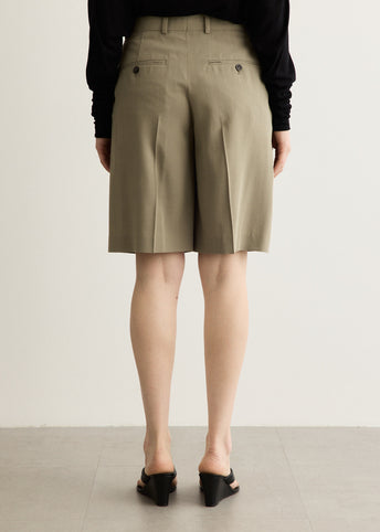 Wide Fluid Shorts