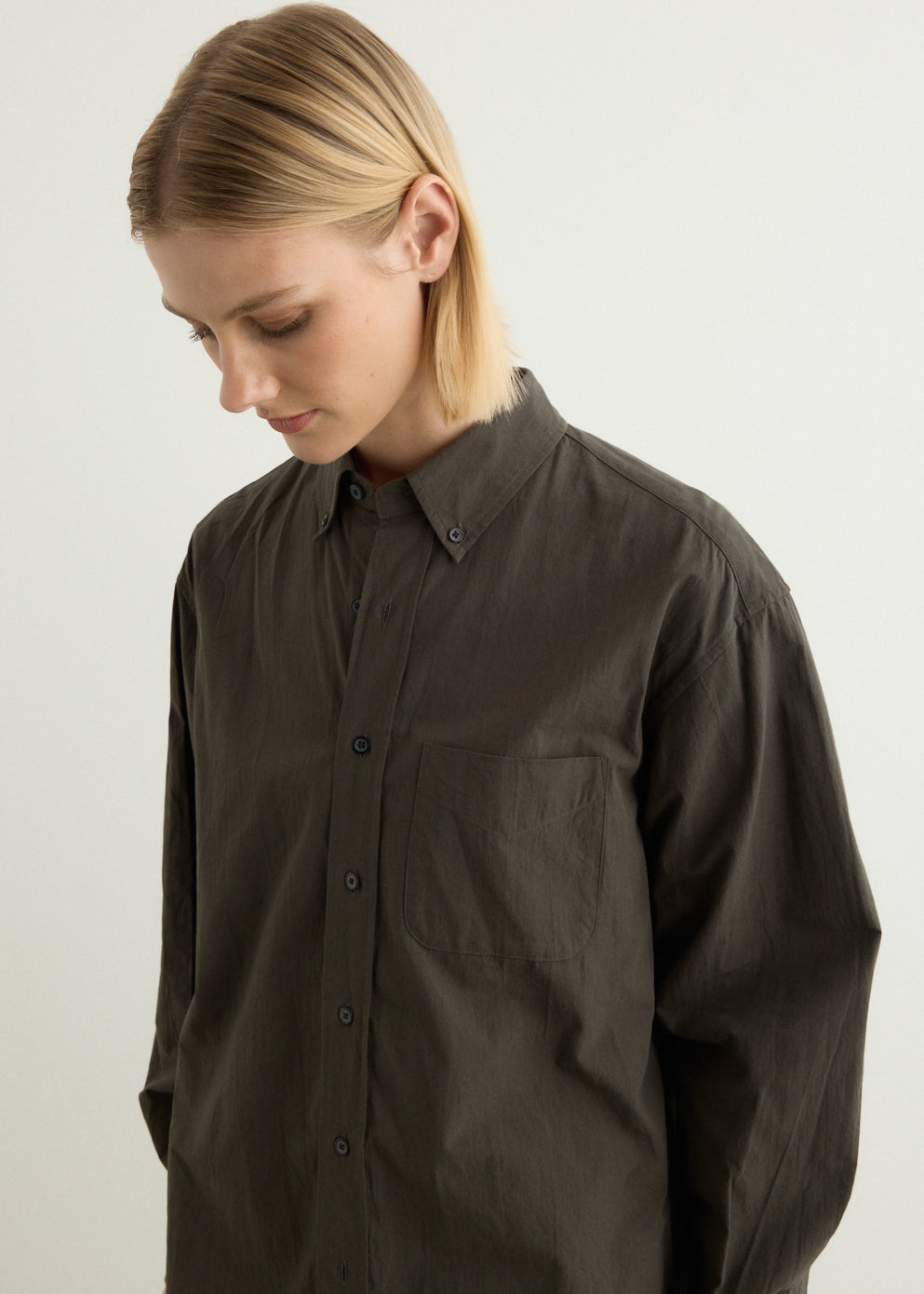 Relaxed Poplin Shirt