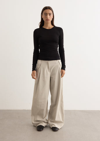 Utility Pleat Pants