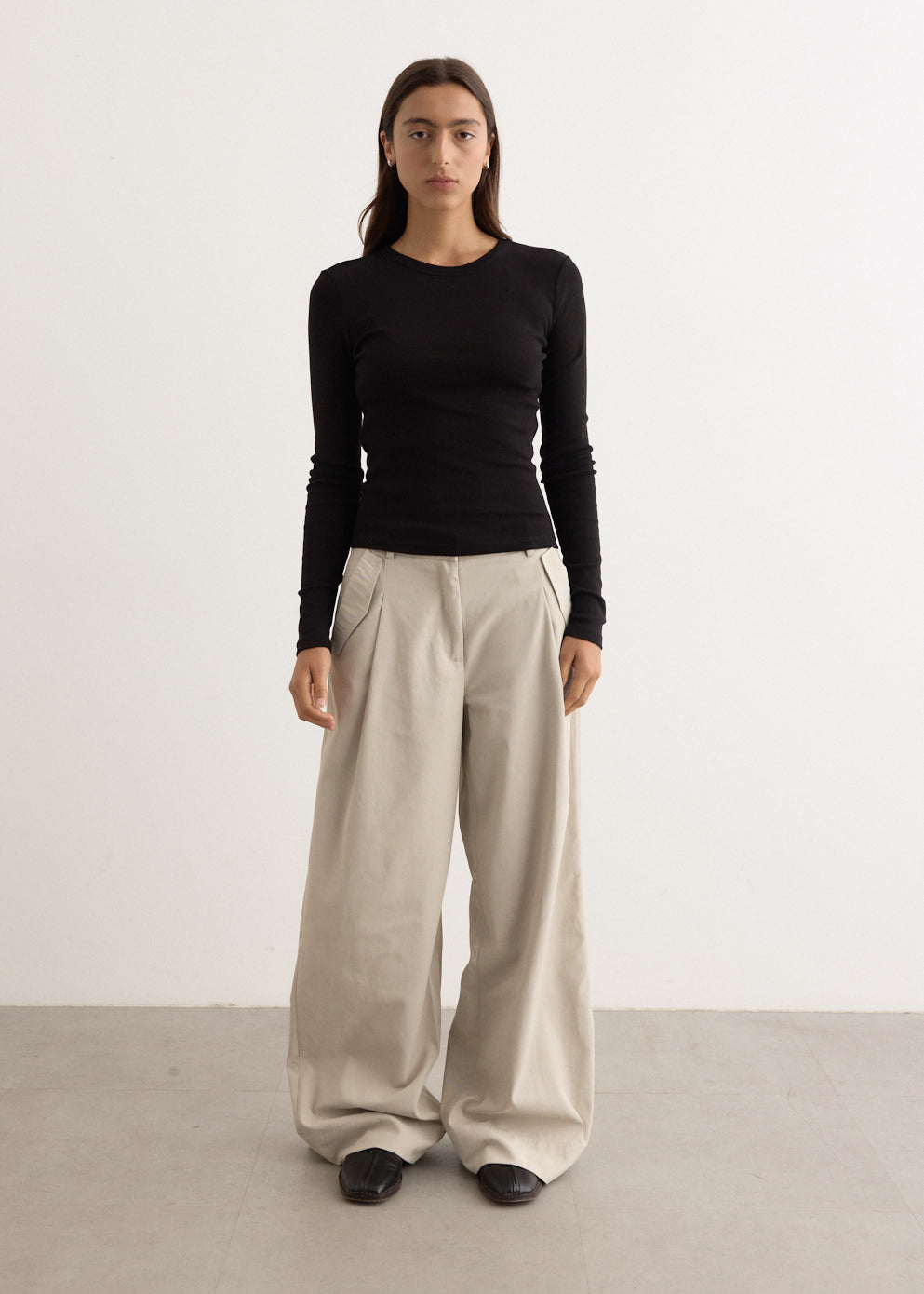 Utility Pleat Pants