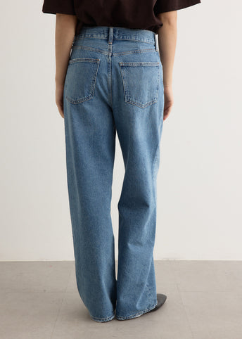 Franka Pleat Baggy Jeans