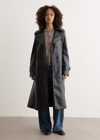 Oliv Vintage Faux Leather Jacket