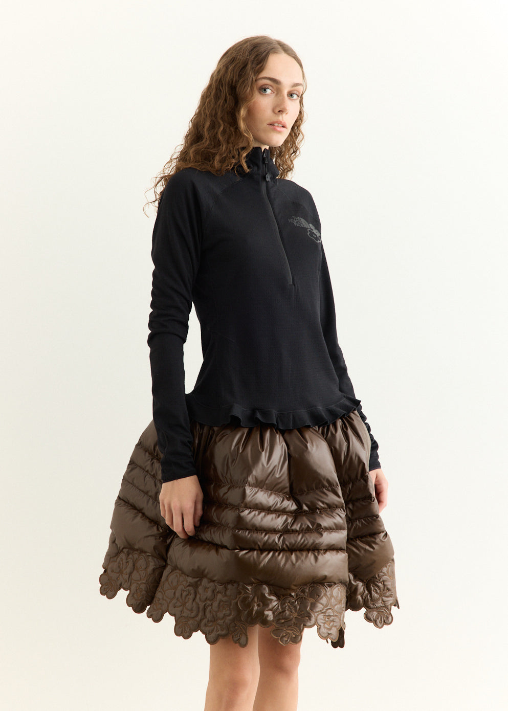 x Cecilie Bahnsen Symone Dotknit Baselayer Knit Top