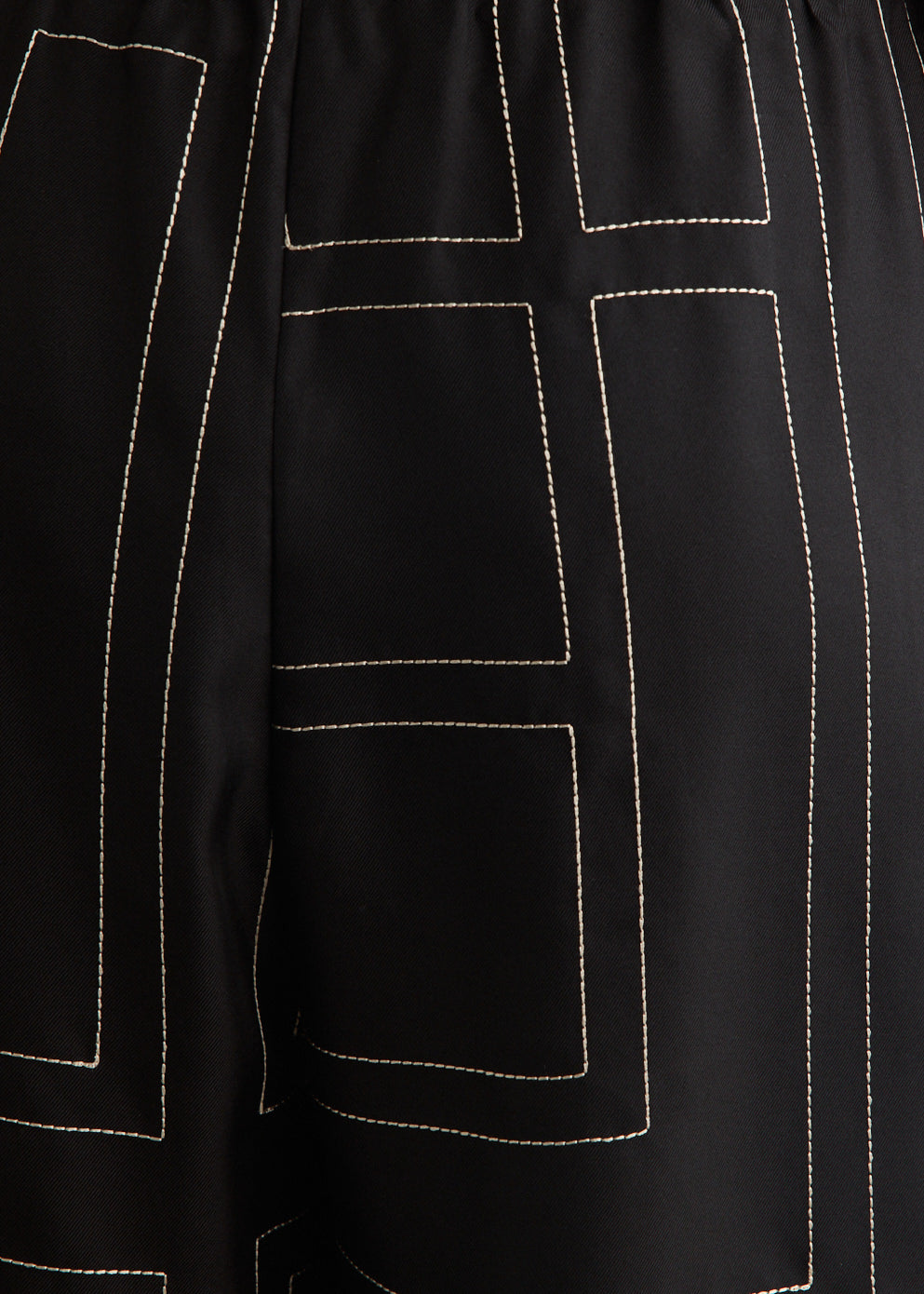 Monogram Silk PJ Culottes