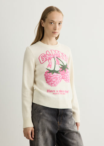 Graphic Wool Sweater