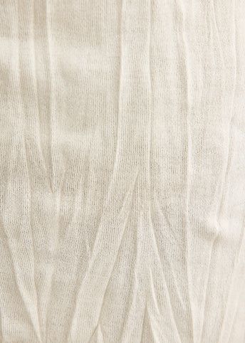 Crinkled Knit Tank