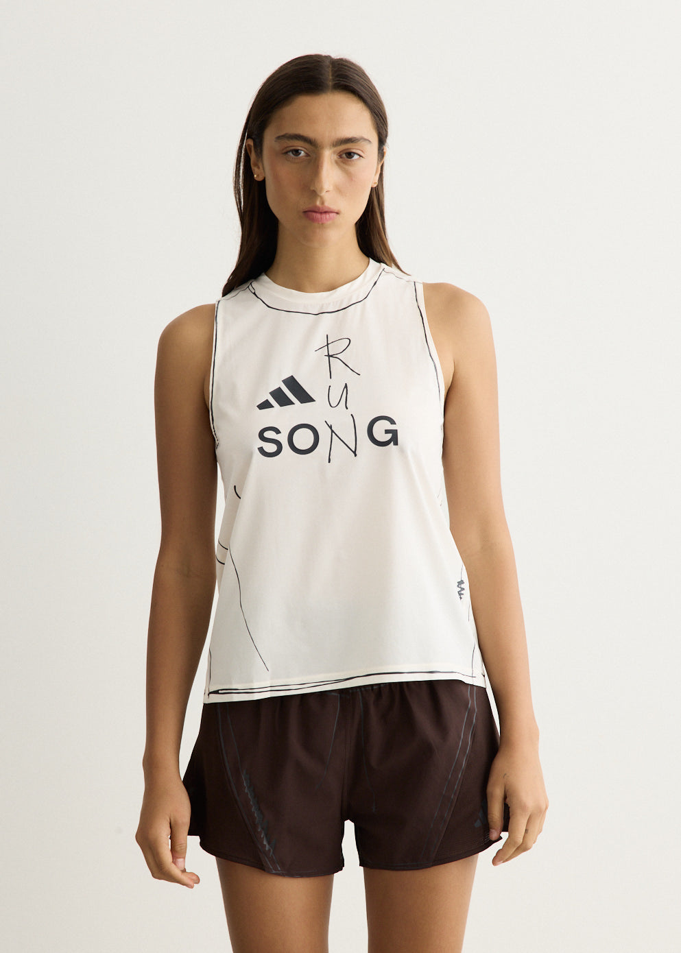 x Song for the Mute Women's ADIRUN01 Running Tank