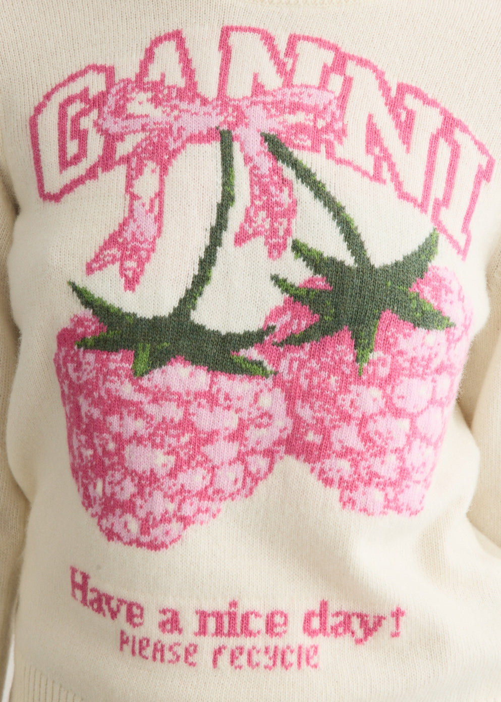 Graphic Wool Sweater