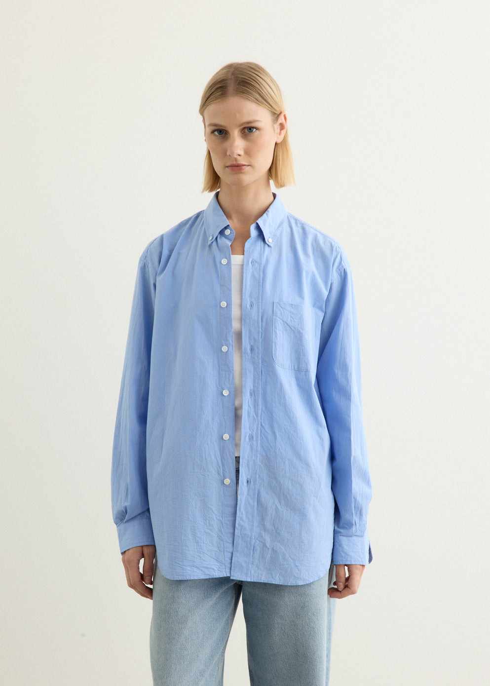 Relaxed Poplin Shirt