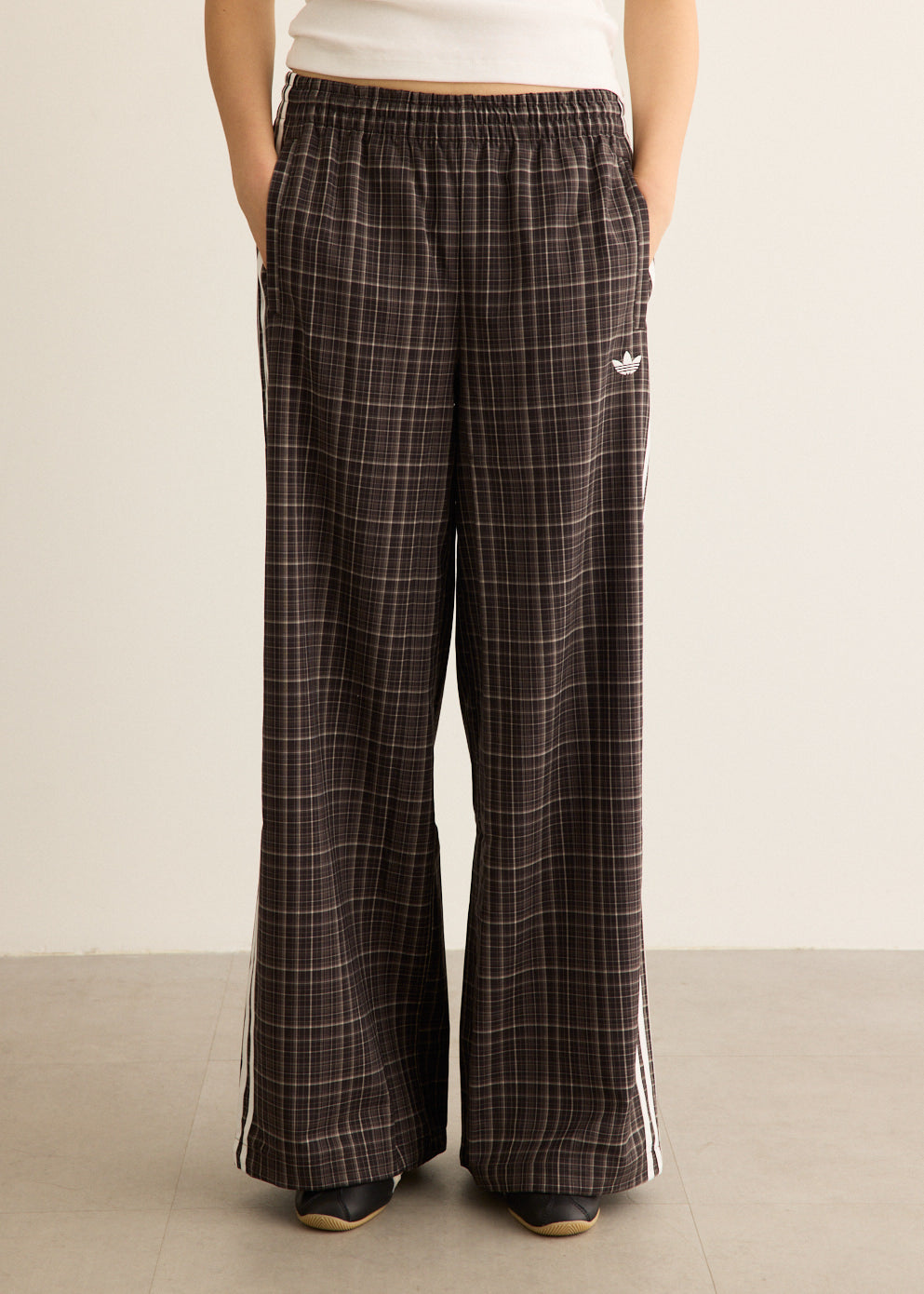 Check Track Pants