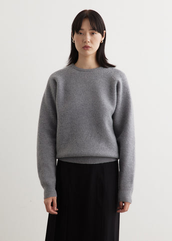 Crew-Neck Wool Knit