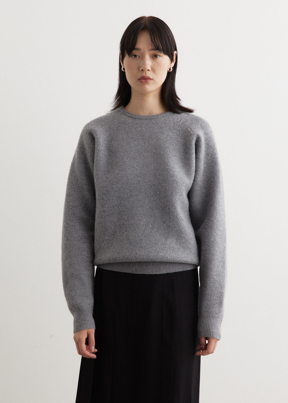 Crew-Neck Wool Knit