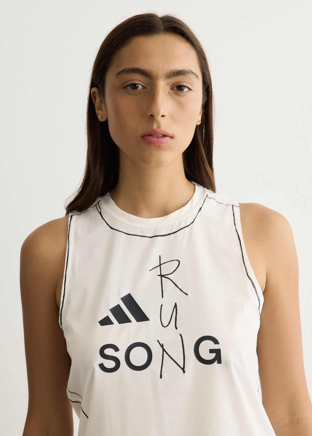 x Song for the Mute Women's ADIRUN01 Running Tank