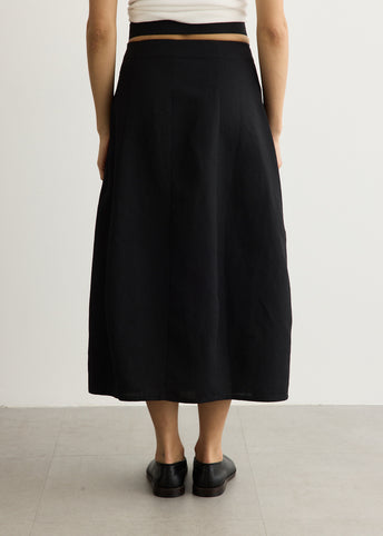 Belt Wrap Skirt
