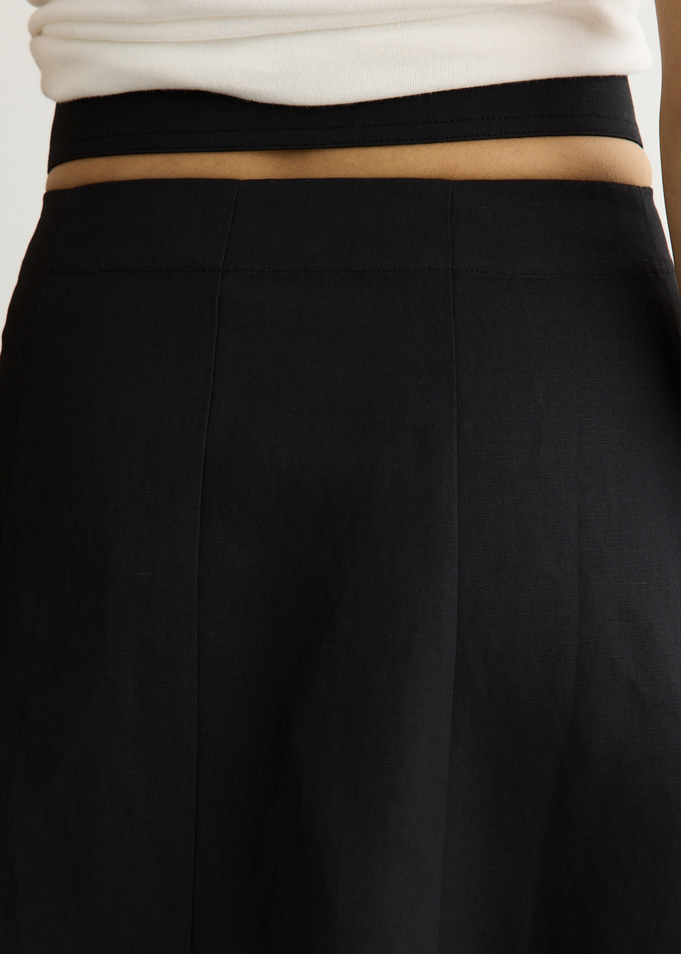 Belt Wrap Skirt