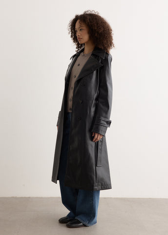 Oliv Vintage Faux Leather Jacket