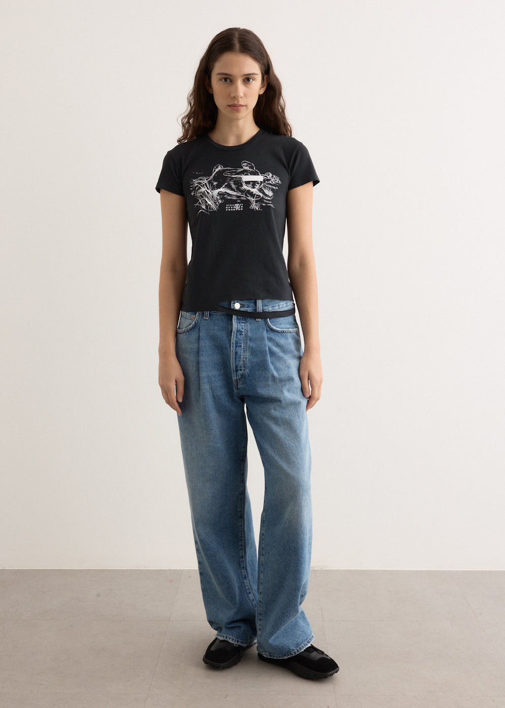 Rabbit Print T-Shirt