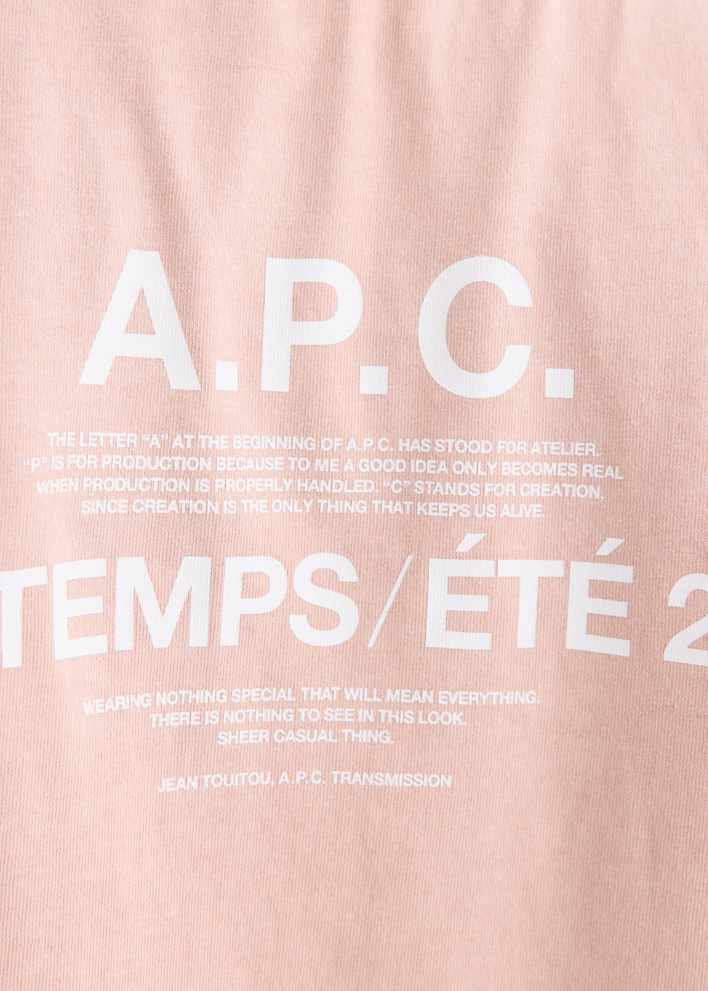 APC Printemps 26 T-Shirt