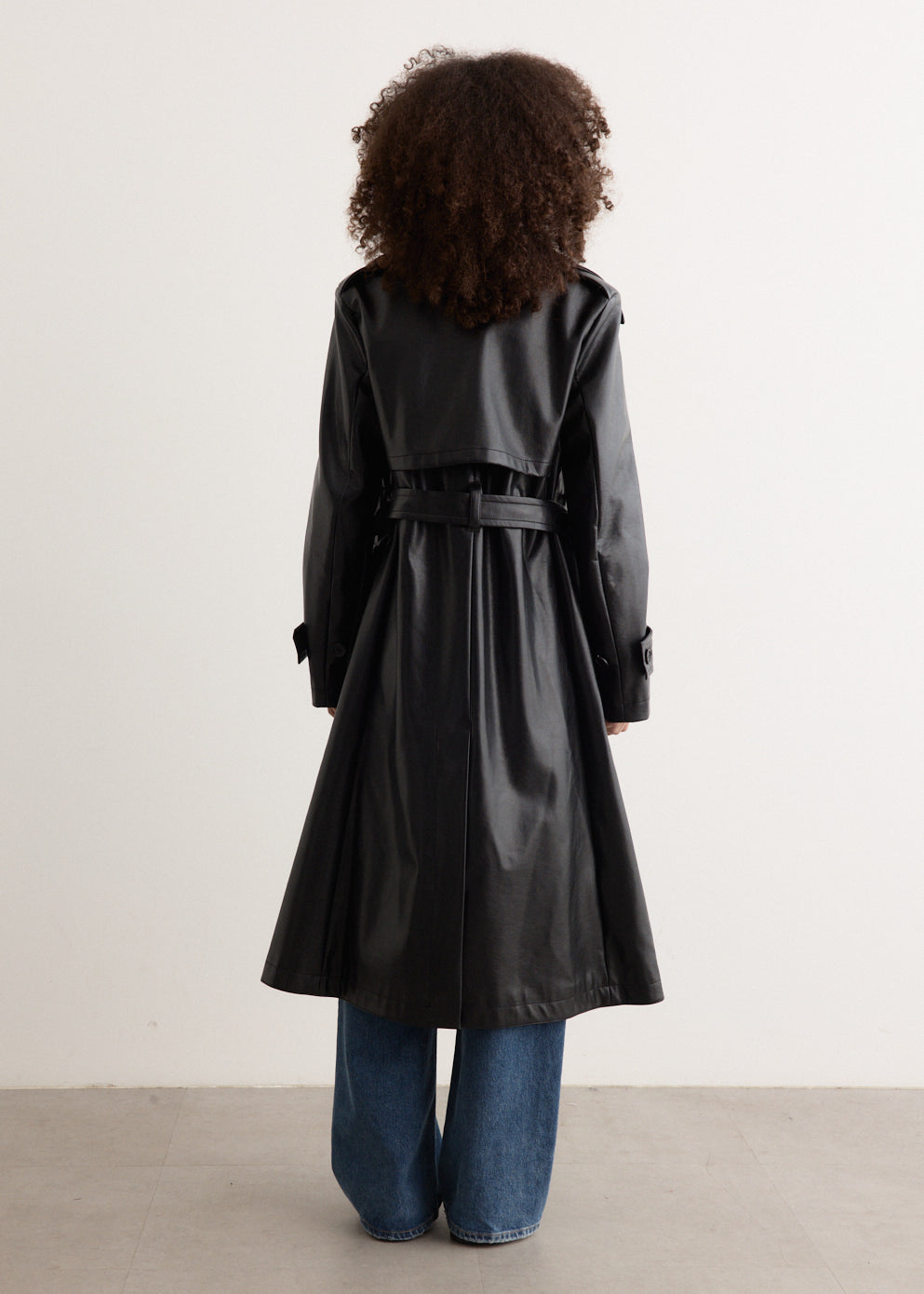 Oliv Vintage Faux Leather Jacket