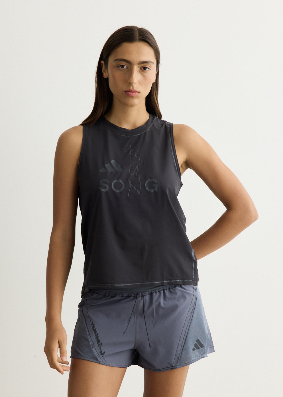 x Song for the Mute Women's ADIRUN01 Running Tank