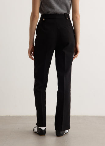 Bonded Crepe Pants