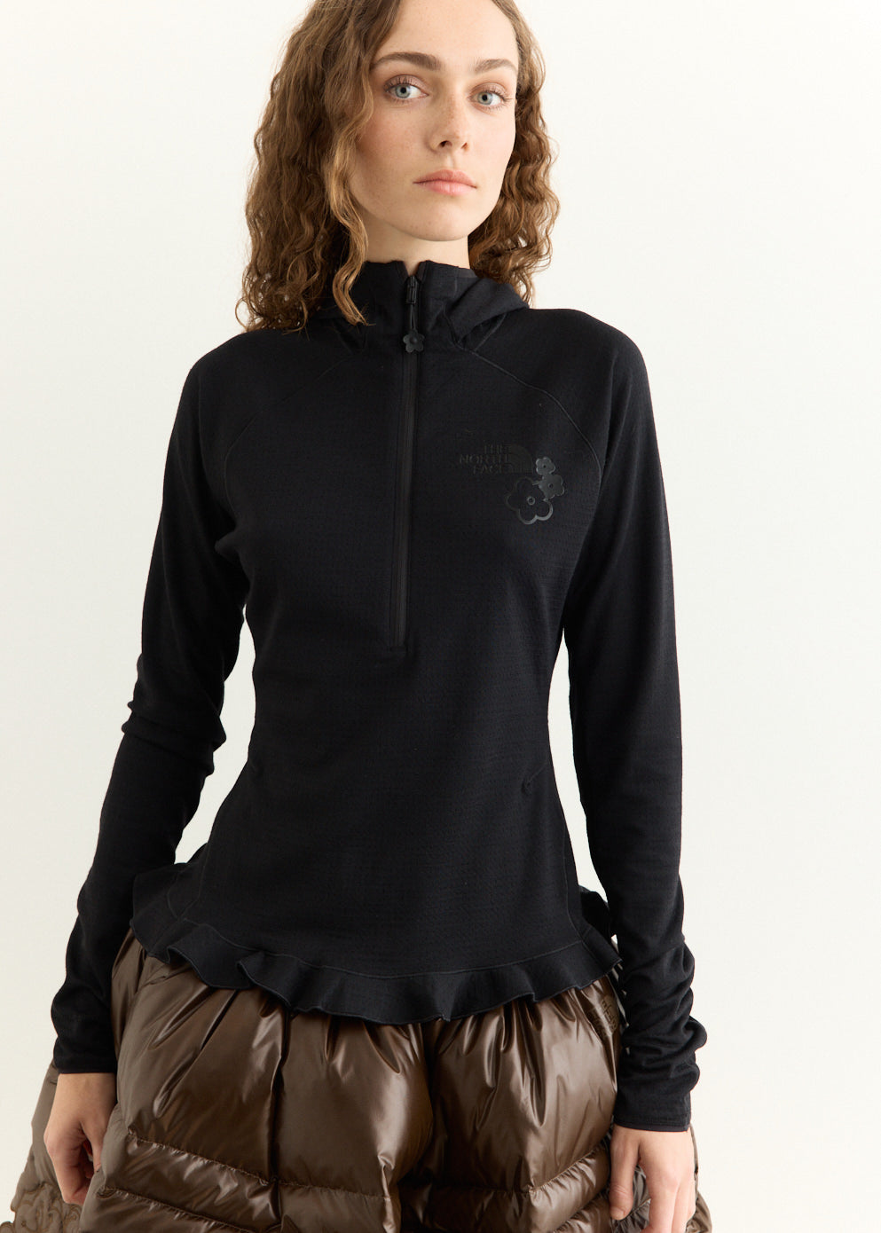 x Cecilie Bahnsen Symone Dotknit Baselayer Knit Top