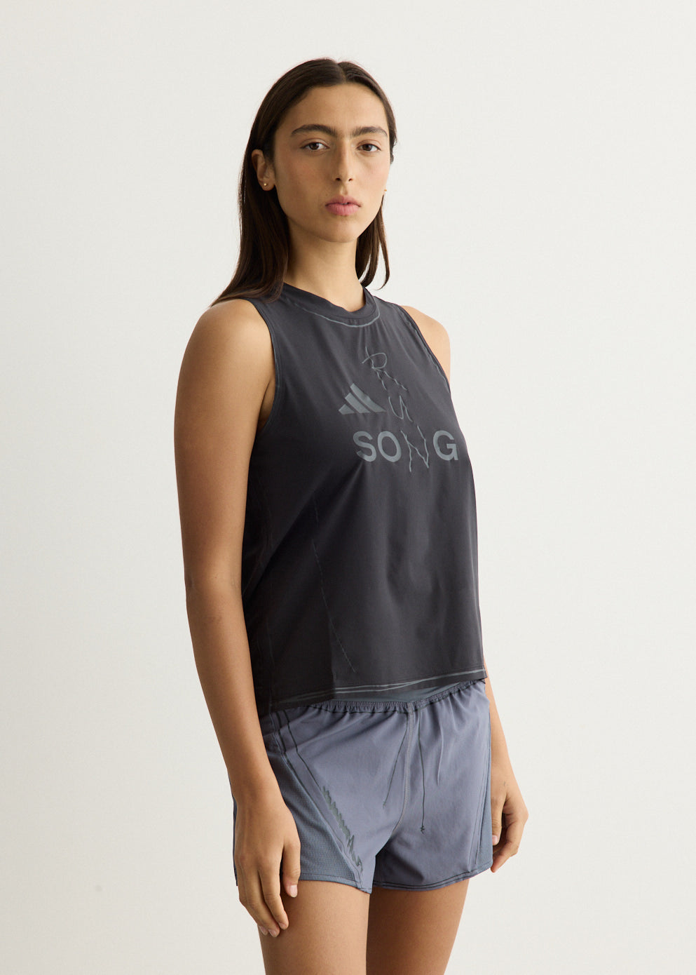 x Song for the Mute Women's ADIRUN01 Running Tank