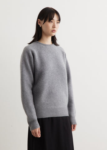 Crew-Neck Wool Knit
