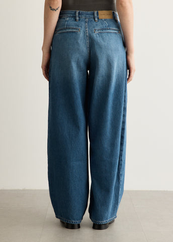 Saharper Pleat Jeans