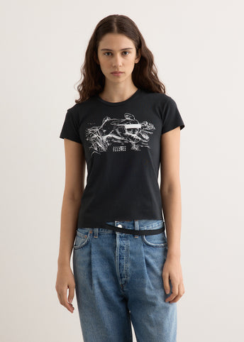 Rabbit Print T-Shirt