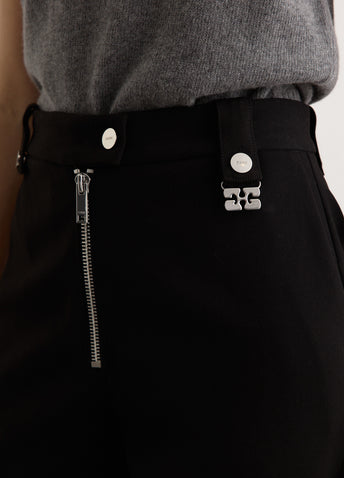 Bonded Crepe Pants