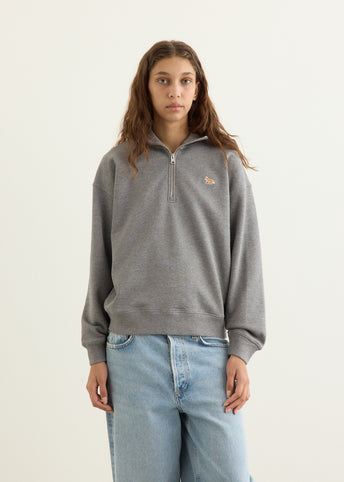 Baby Fox Half Zipped Sweatshirt