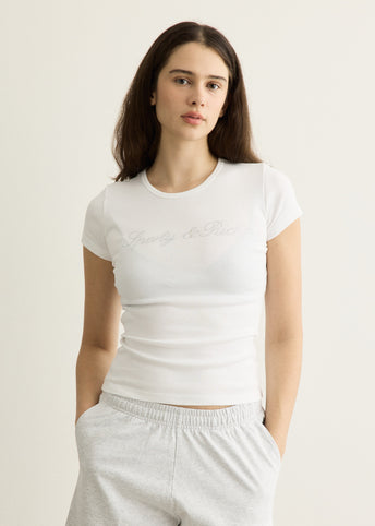 Signature Logo Krystal T-Shirt